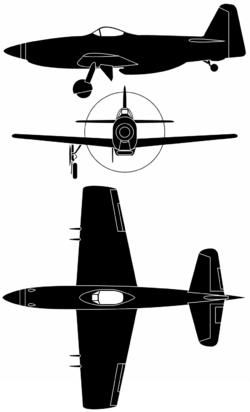 Airplane Pictures - Martin-Baker MB-5 Diagram