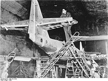 Warbird picture - Underground manufacture of Me 262s