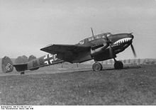 Airplane Picture - A ZG 76 Bf 110C with 