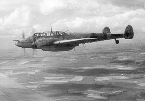 Airplane Picture - Bf 110 of Nachtjagdgeschwader 4 (NJG 4)