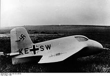 Airplane Picture - The Me 163 A V4 prototype, in 1941.