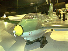 Airplane Picture - Me 163 B Komet, Werknummer 191914 at the Canada Aviation Museum