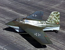 Airplane Picture - An Me 163B on display at the National Museum of the USAF