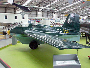 Airplane Picture - Me 163B-1a at the National Museum of Flight in Scotland