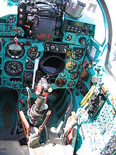 Airplane Picture - MiG-21 cockpit