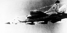 Airplane Picture - MiG-31 armed with R-33 missiles