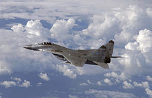 Airplane Picture - Luftwaffe MiG-29G over Gulf of Mexico.