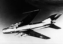 Airplane Picture - MiG-19 armed with four Kaliningrad K-5 air-to-air missiles.