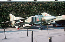 Airplane Picture - MiG-23M Flogger-B on display at the Museum of the Great Patriotic war in Kiev.