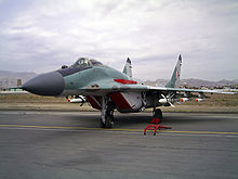 Airplane Picture - Peruvian Air Force MiG-29 on display