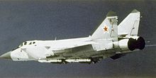 Airplane Picture - MiG-31 in flight