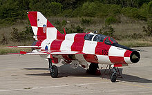 Airplane Picture - Croatian Air Force MiG-21 UMD