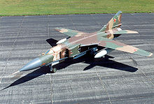 Airplane Picture - MiG-23 parked.
