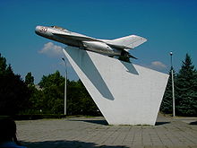 Airplane Picture - MiG-19 in Tiraspol