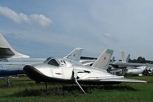 Warbird Picture - MiG 105-11 test vehicle at the Monino Air Force museum.