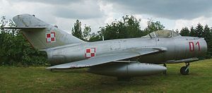 Warbird Picture - Single-seat MiG-15 of the Polish Air Force