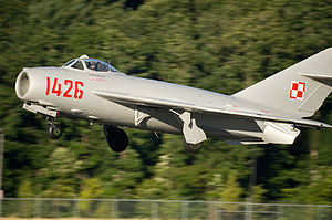 Warbird Picture - Restored MiG-17 in the markings of the Polish Air Force