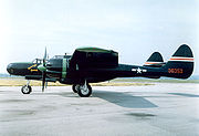 Warbird picture - Airplane picture - P-61C 42-8353 painted in the livery of 550th Squadron's Moonlight Serenade at the National Museum of the United States Air Force