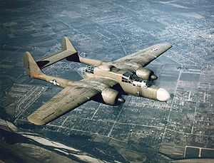 Warbird picture - Airplane picture - A P-61A-1NO of 419th Night Fighter Squadron