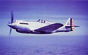 Airplane Pictures - An XP-40, 11 MD, which was used for test purposes by the Materiel Division of the U.S. Army Air Corps