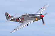 Airplane Pictures - P-51D in No. 3 (Canterbury) TAF livery, performing at 2007 Wings over Wairarapa airshow