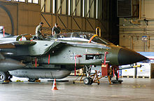 Airplane Picture - The Tornado undergoing maintenance