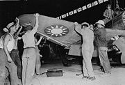 Warbird Picture - Maintenance on a P-43A in China, circa 1943