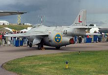 Airplane picture - Saab Tunnan at Linköping, on the occasion of SAAB's Diamond Jubilee, in 1997