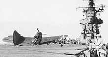 Warbird Picture - VB-17 SB2C-1 which lost its tail while landing on USS Bunker Hill in 1943.