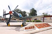 Airplane Pictures - A Sea Fury F-50 preserved at the Museo Giron, Cuba