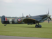 Airplane Pictures - MH434 in the markings of 222 Squadron., Duxford, 2005