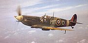 Airplane Pictures - Polish Spitfire Mk V from the 303 Ko?ciuszko Squadron flown by S/Ldr Zumbach