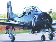 Airplane Pictures - Canadian civil T-28C in US Navy markings in 2004