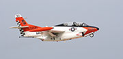 Airplane picture - A civilian operated T-2B Buckeye[2] painted in United States Navy colors