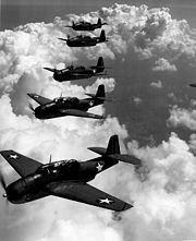 Airplane Pictures - US Navy TBF Grumman Avenger flight, similar to Flight 19. This photo had been used by various Triangle authors to illustrate Flight 19 itself