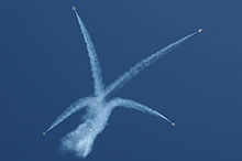 Airplane Picture - Thunderbirds performing their signature 