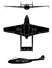 Warbird picture - de Havilland Vampire FB5