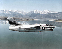 Airplane Picture - An A-7B Corsair II aircraft from Naval Air Reserve Attack Squadron 305 (VA-305)