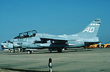 Airplane Picture - TA-7C of VA-174 in 1988