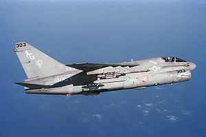 Airplane Picture - U.S. Navy A-7E from Attack Squadron 46 (VA-46)