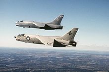 Airplane Picture - A section of VFP-206 RF-8 Photo Crusaders in late 1986 when they were last F-8 Crusaders in U.S. Naval service