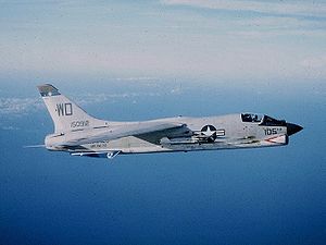 Airplane Picture - An F-8E from VMF(AW)-212 in 1965