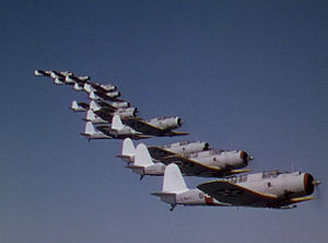 Airplane Picture - A U.S. Navy Vought SB2U Vindicator being tested by NACA