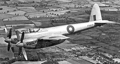 Airplane Pictures - Living Warbirds: de Havilland Hornet