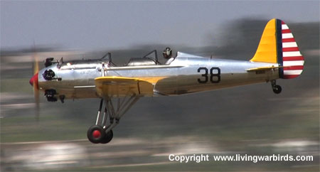 Airplane Pictures - Ryan PT-22 Recruit, Living Warbirds, free warbird videos, world war ii, vintage airplanes, download living warbirds dvd