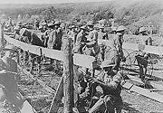 U.S. engineers returning from the front during the Battle of Saint-Mihiel in September 1918