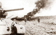 Airplane Pictures - A Soviet tank during the Battle of Kursk.