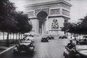 Airplane Pictures - German troops in Paris after the fall of France.