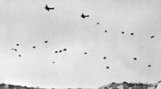 Airplane Pictures - German paratroopers invading Crete.