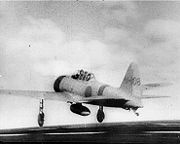 Airplane Pictures - Mitsubishi A6M2 Zero Model 21 takes off from the aircraft carrier Akagi to attack Pearl Harbor.